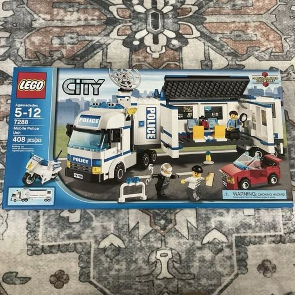 NISB LEGO Mobile Police Unit 7288 New In Box Factory Sealed Set Retired
